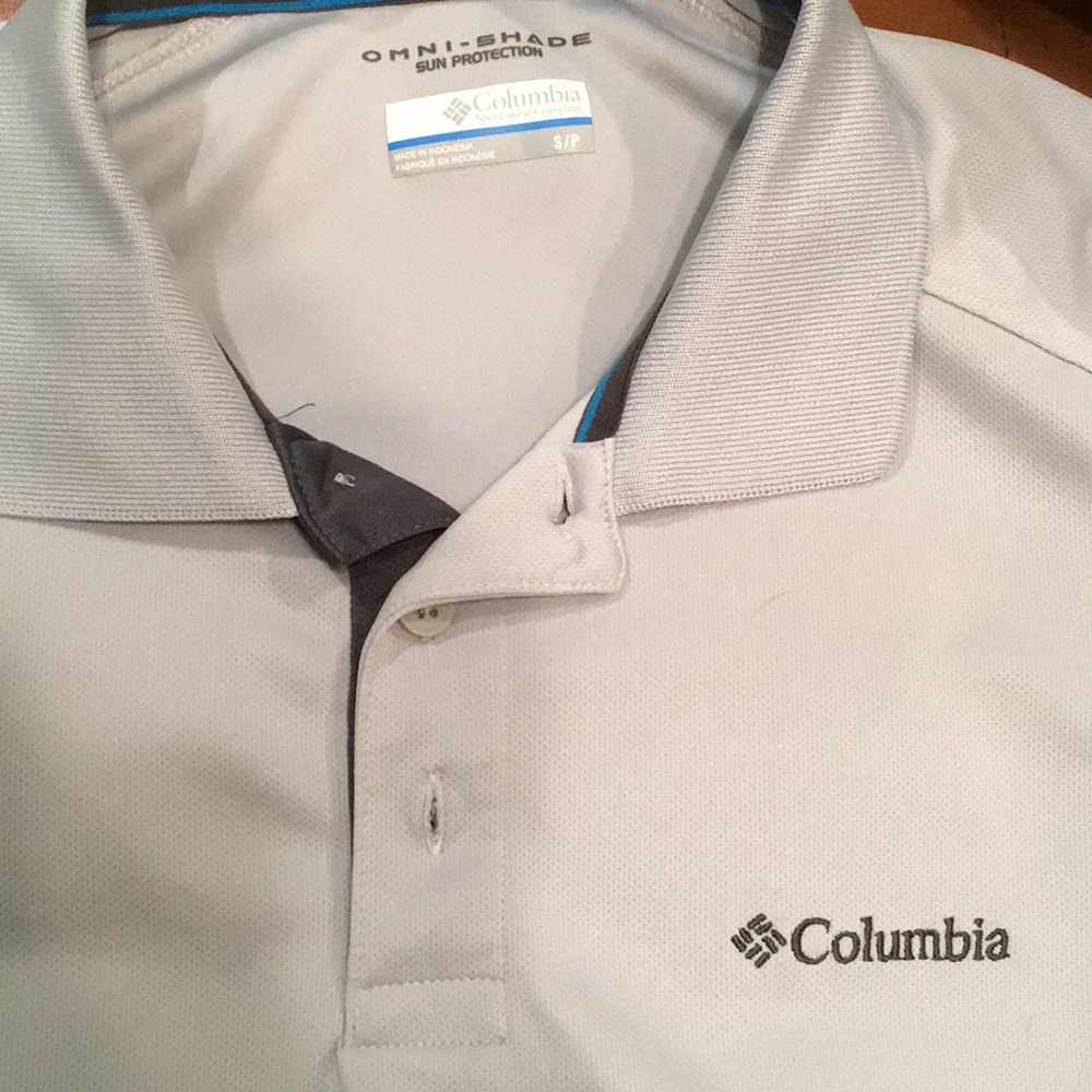 Columbia Polo Shirt: Size Small - Picture 2 of 2